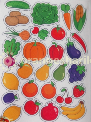Печать - Овощи / фрукты